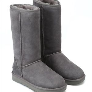 Grey UGG boots